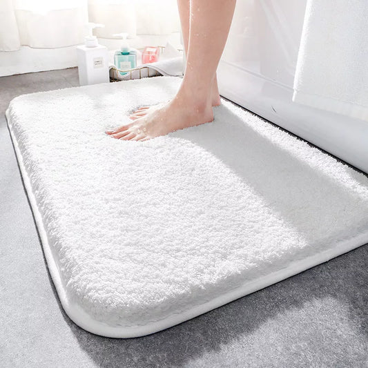 SoftStep Luxe Badematte – Extra dicke Mikrofaser-Matte mit rutschfester und hoher Absorption
