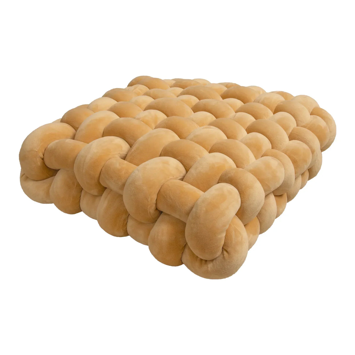 Chunky Woven Knot Cushion | Heim Zeile