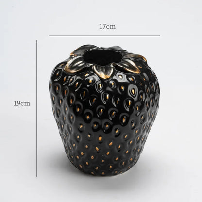 Hässliche Erdbeer-Vase
