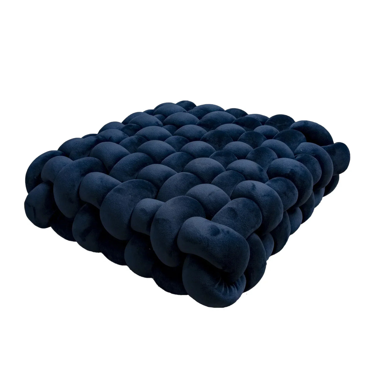 Chunky Woven Knot Cushion | Heim Zeile