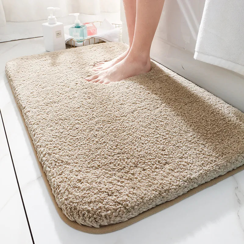 SoftStep Luxe Badematte – Extra dicke Mikrofaser-Matte mit rutschfester und hoher Absorption
