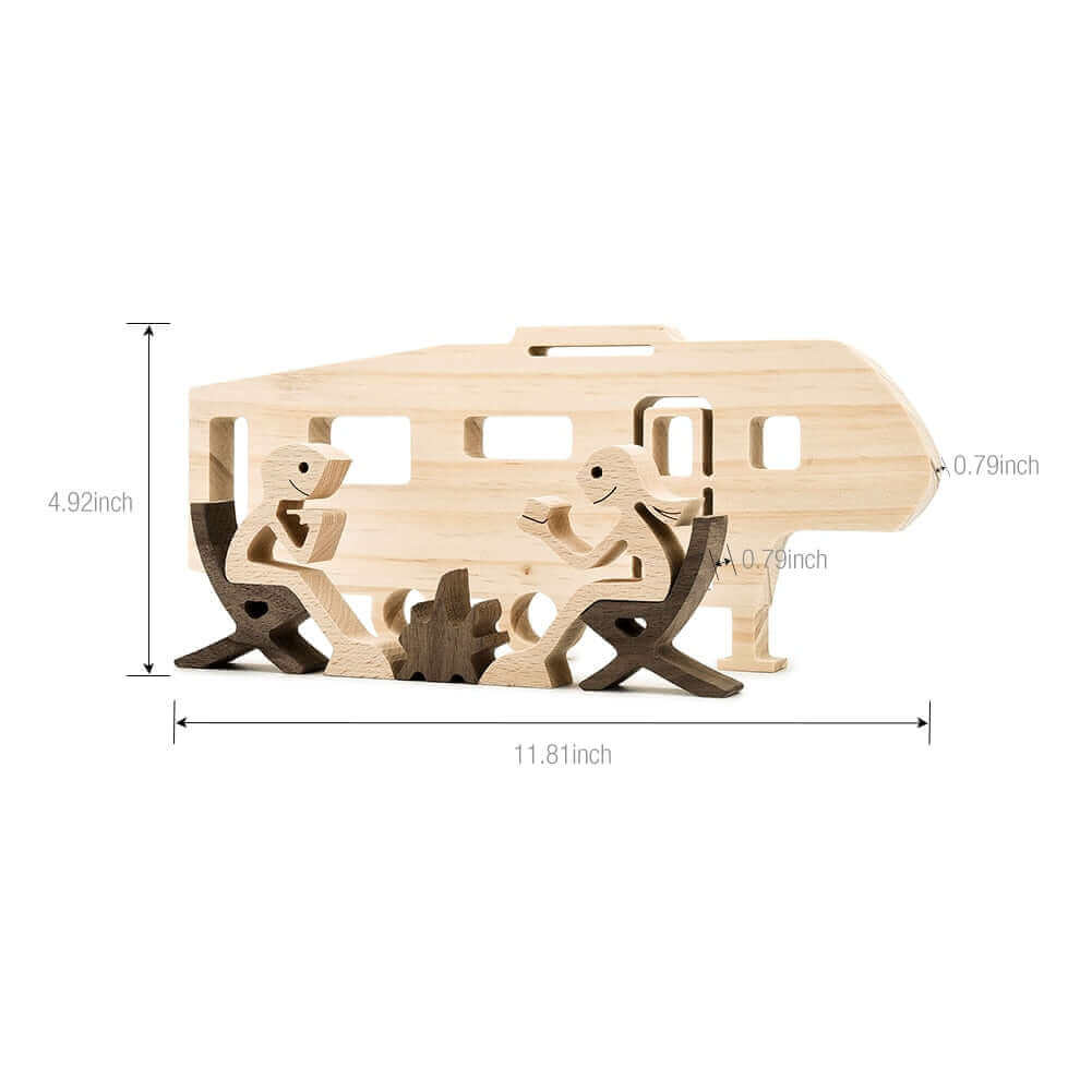 Dänische Holz Tierornamente