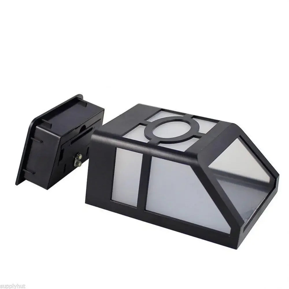 Solar Wandlicht mit LED – Moderne Außenbeleuchtung für Garten & Terrasse, Wandbeleuchtung