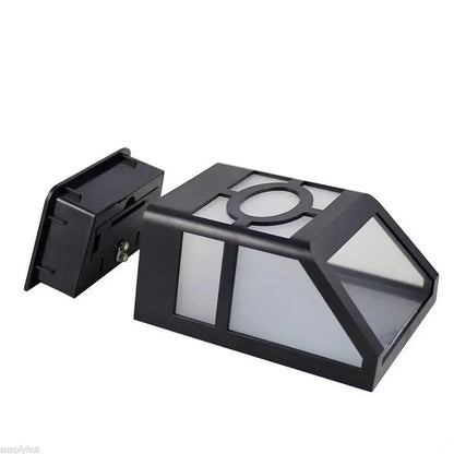 Solar Wandlicht mit LED – Moderne Außenbeleuchtung für Garten & Terrasse, Wandbeleuchtung