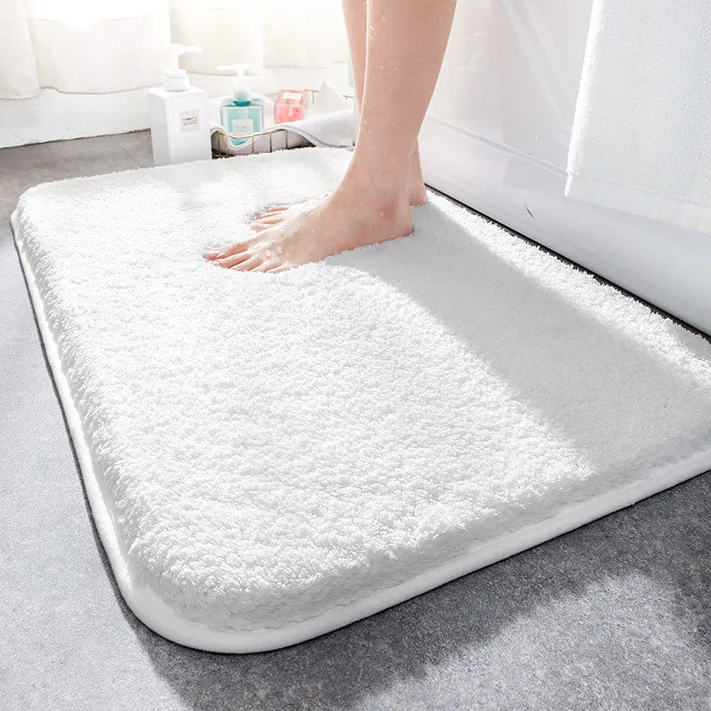SoftStep Luxe Badematte – Extra dicke Mikrofaser-Matte mit rutschfester und hoher Absorption