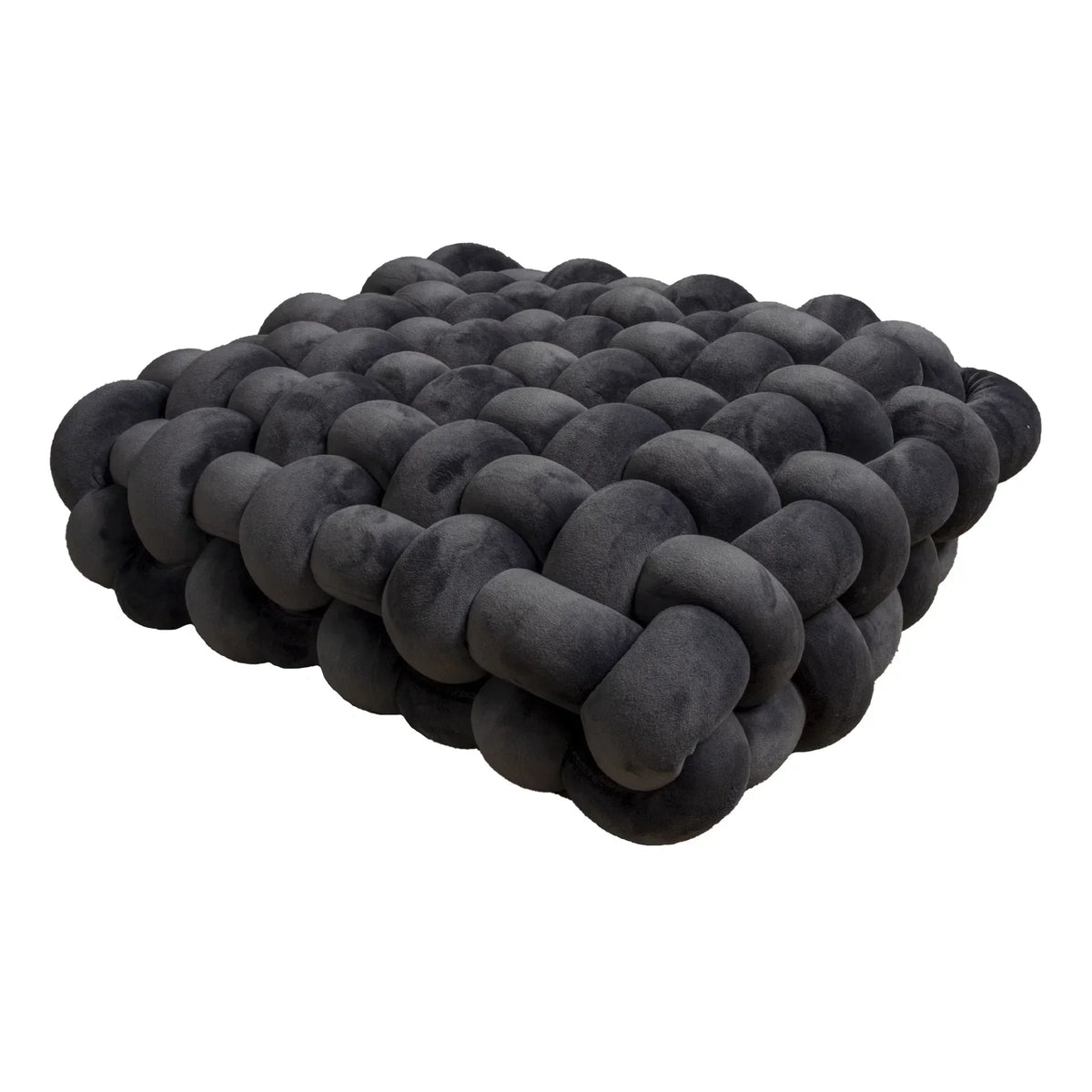 Chunky Woven Knot Cushion | Heim Zeile