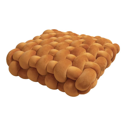 Chunky Woven Knot Cushion | Heim Zeile