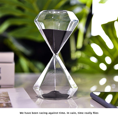 5–60 Minuten Diamant-Stundenglas, Sanduhr, Sanduhr, Kindergeschenk, Sanduhr, Wohnkultur, erhältlich in mehreren Farbvarianten