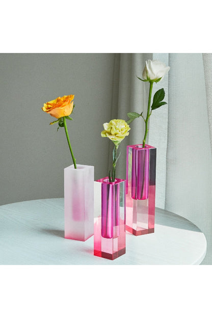 Regenbogen Blumenvasen