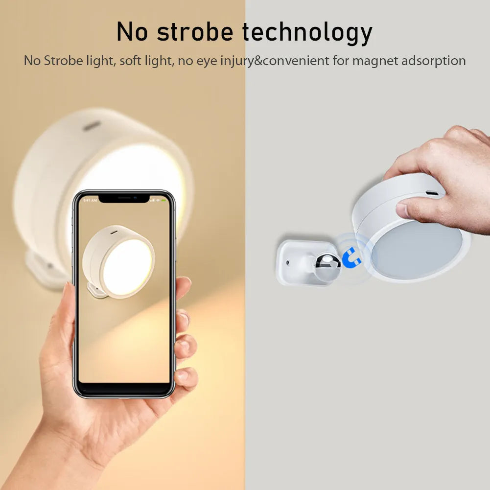 USB Magnetische Touch- und Fernbedienungs-Spotlight