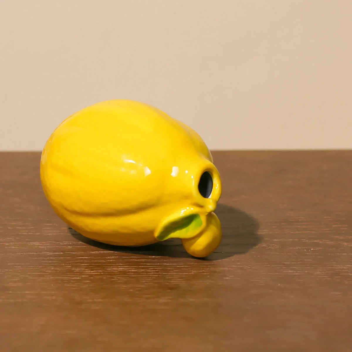 Zitronen Keramik Vase