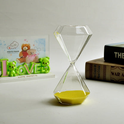 5–60 Minuten Diamant-Stundenglas, Sanduhr, Sanduhr, Kindergeschenk, Sanduhr, Wohnkultur, erhältlich in mehreren Farbvarianten