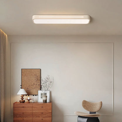 Minimalistische LED-Deckenlampe aus Eisen und Acryl