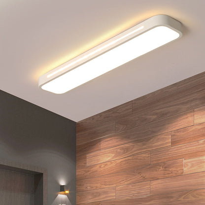 Minimalistische LED-Deckenlampe aus Eisen und Acryl