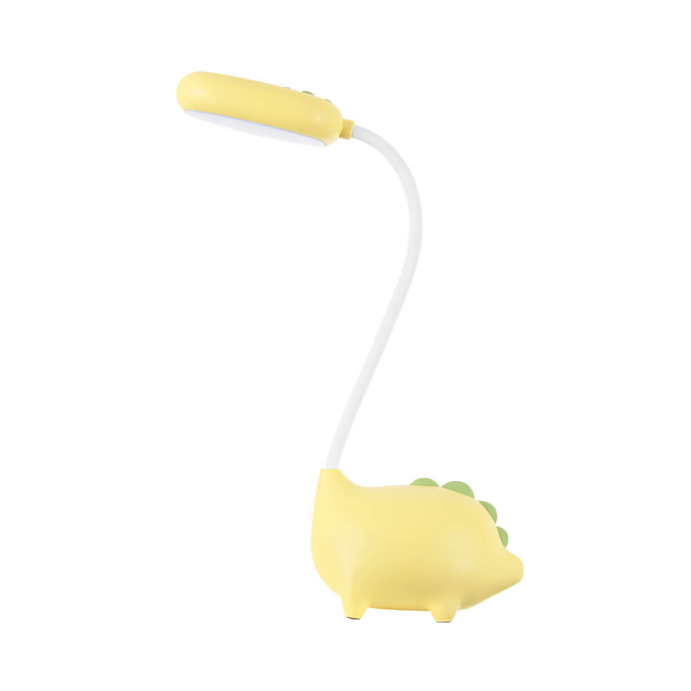 Wiederaufladbare LED-Schreibtischlampe mit Cartoon Dinosaurier Augenpflege