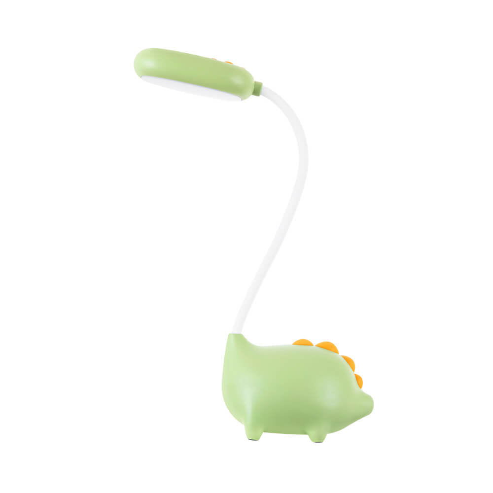 Wiederaufladbare LED-Schreibtischlampe mit Cartoon Dinosaurier Augenpflege