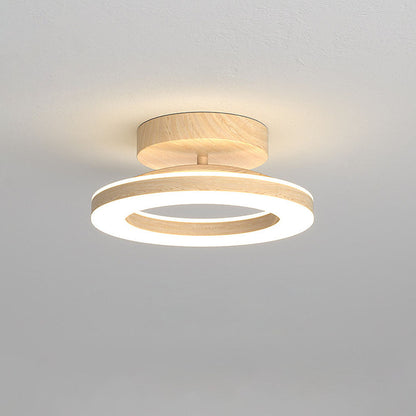 Runde Deckenlampe LED Acryl für Flur und Eingang