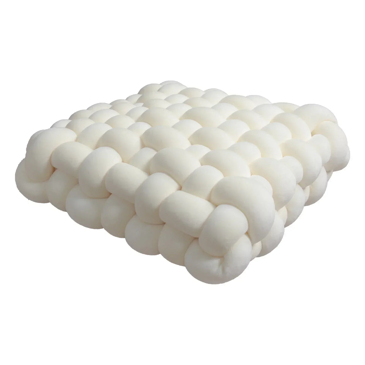 Chunky Woven Knot Cushion | Heim Zeile
