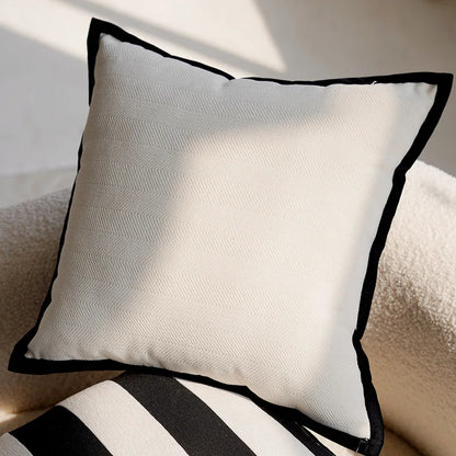 Luxus gesticktes Dekokissen mit Pferdedruck für Sofa und Wohnzimmer