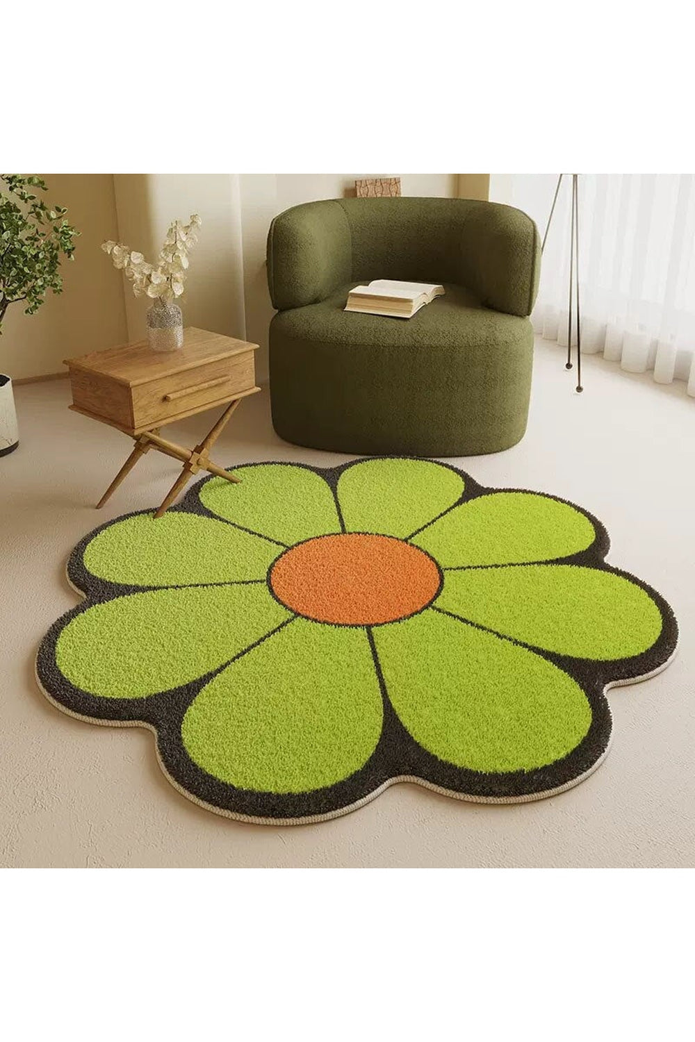 Floral Decor Teppich