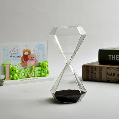 5–60 Minuten Diamant-Stundenglas, Sanduhr, Sanduhr, Kindergeschenk, Sanduhr, Wohnkultur, erhältlich in mehreren Farbvarianten