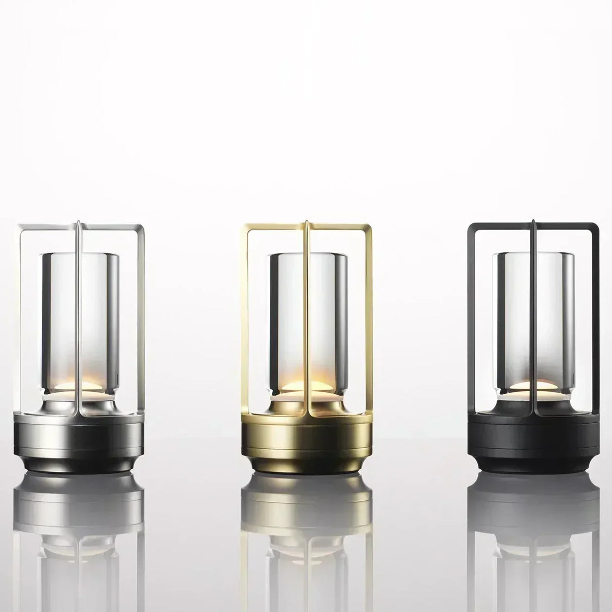 Tragbare kabellose LED-Lampe mit Ladestation