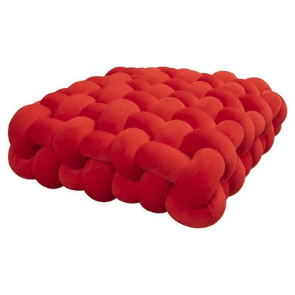 Chunky Woven Knot Cushion | Heim Zeile