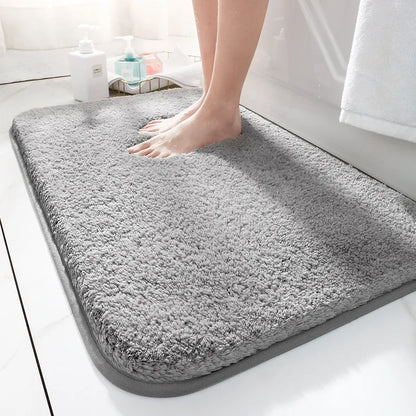 SoftStep Luxe Badematte – Extra dicke Mikrofaser-Matte mit rutschfester und hoher Absorption