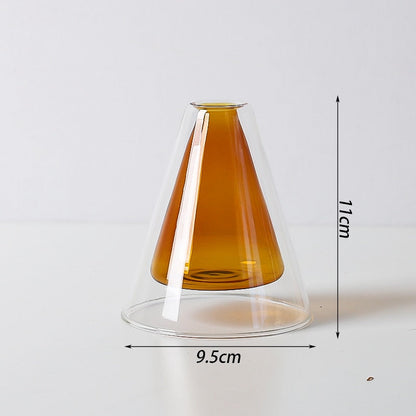 Bubbly Glass Vasen - Undurchsichtig