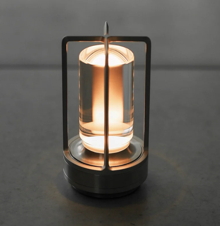 Tragbare kabellose LED-Lampe mit Ladestation
