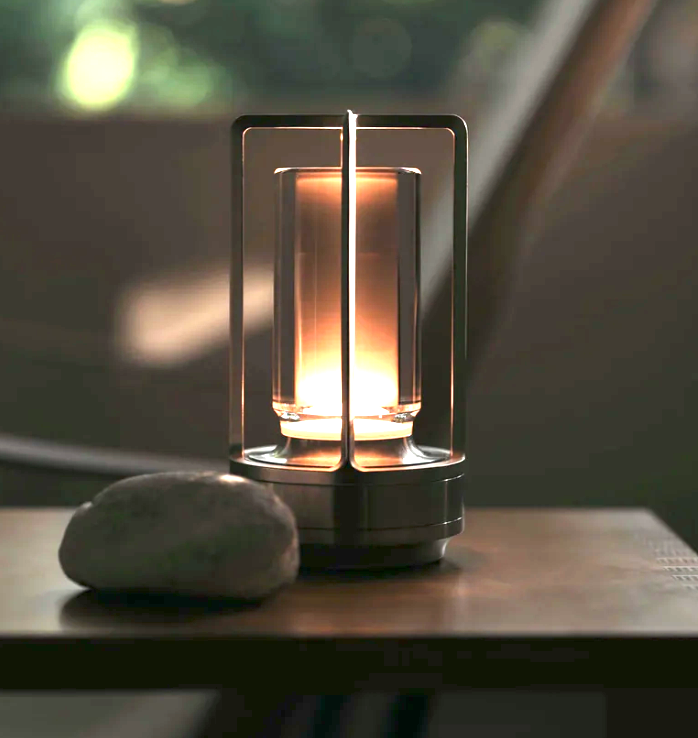 Tragbare kabellose LED-Lampe mit Ladestation