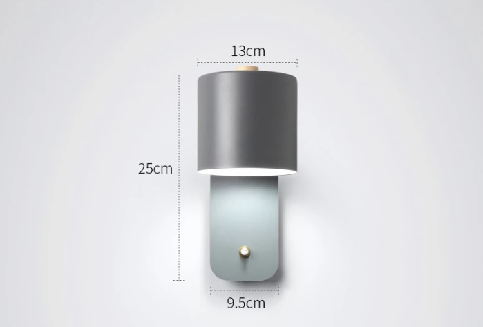 Frendor - Moderne LED-Wandlampen mit Schalter Innendekoration Beleuchtung