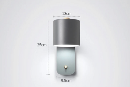 Frendor - Moderne LED-Wandlampen mit Schalter Innendekoration Beleuchtung