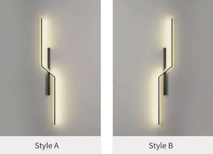 Lines Kreativ LED Moderne Minimalistische Wandlampe Dekorative Wandlichter Beleuchtung