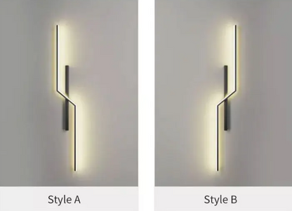 Lines Kreativ LED Moderne Minimalistische Wandlampe Dekorative Wandlichter Beleuchtung