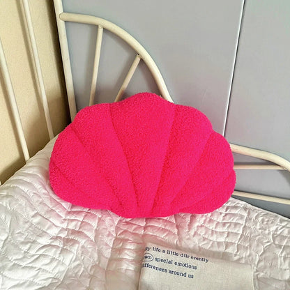 Pastell Schalenkissen – Flauschiges Bouclé-Plüschkissen | Heim Zeile