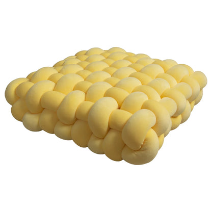 Chunky Woven Knot Cushion | Heim Zeile