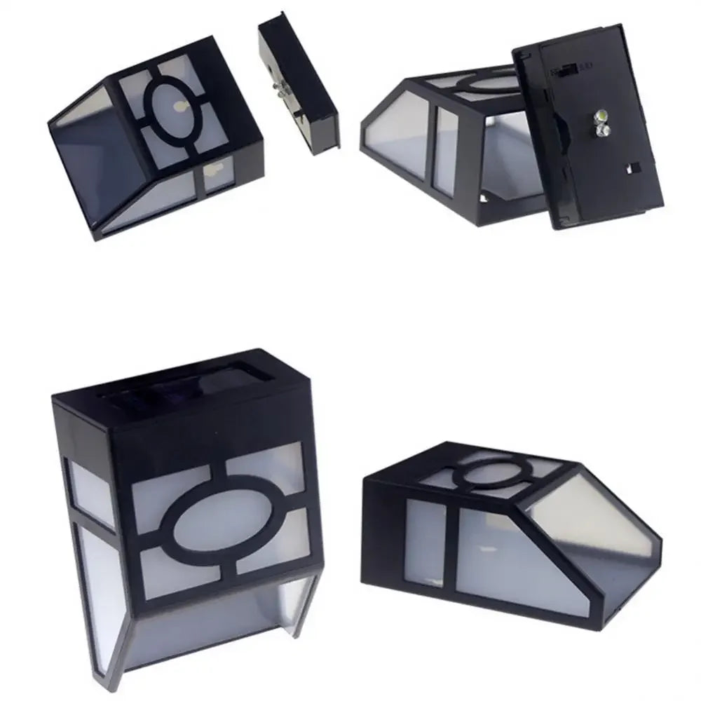 Solar Wandlicht mit LED – Moderne Außenbeleuchtung für Garten & Terrasse, Wandbeleuchtung