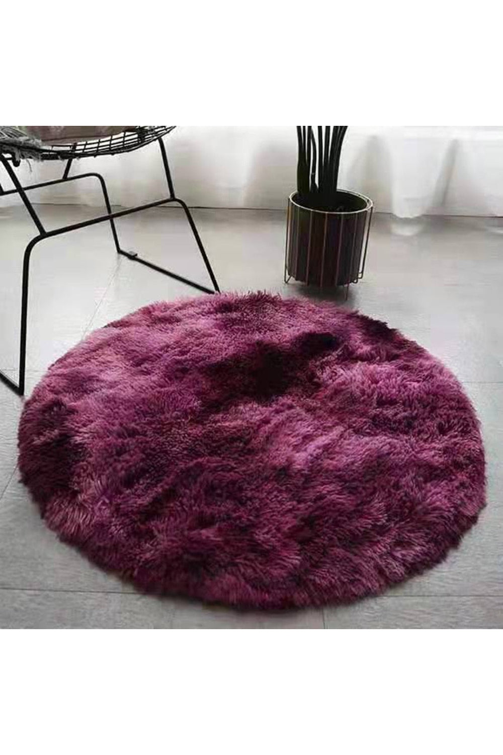 Fluffy Rundteppich