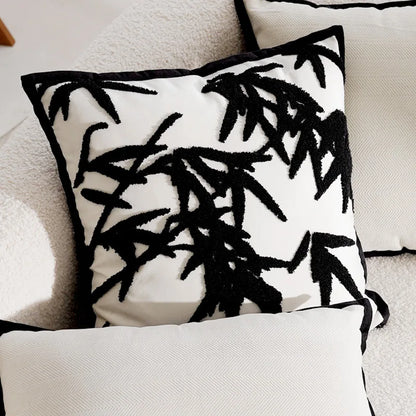 Luxus gesticktes Dekokissen mit Pferdedruck für Sofa und Wohnzimmer