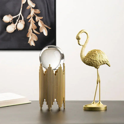 Nordic Flamingo Figur Figur Statue Skulptur Wohnzimmer Büro Hochzeitsfeier Ornamente Wohnkultur Dekoration Zubehör