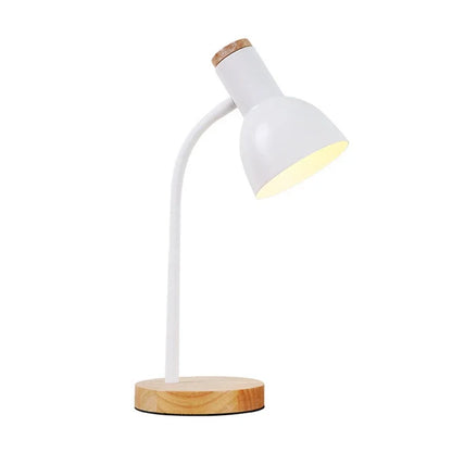 Herbst- und Winterbeleuchtung | Nordeuropäische kreative Holzkunst Eisen LED Schreibtischlampe - Moxie