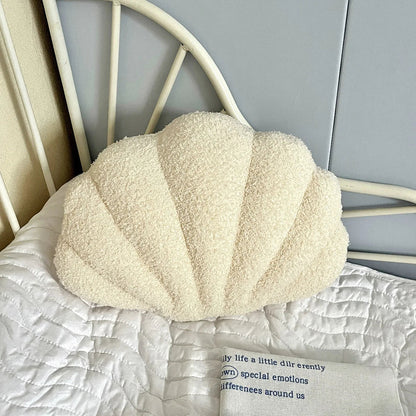 Pastell Schalenkissen – Flauschiges Bouclé-Plüschkissen | Heim Zeile