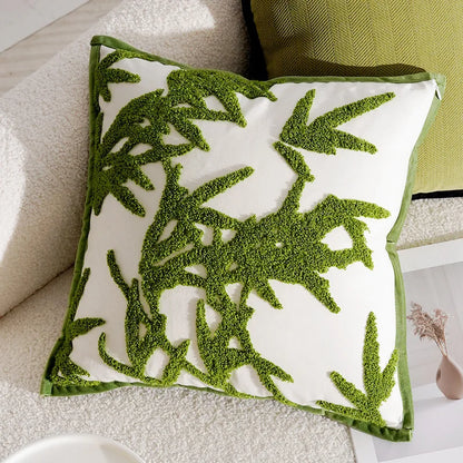 Luxus gesticktes Dekokissen mit Pferdedruck für Sofa und Wohnzimmer