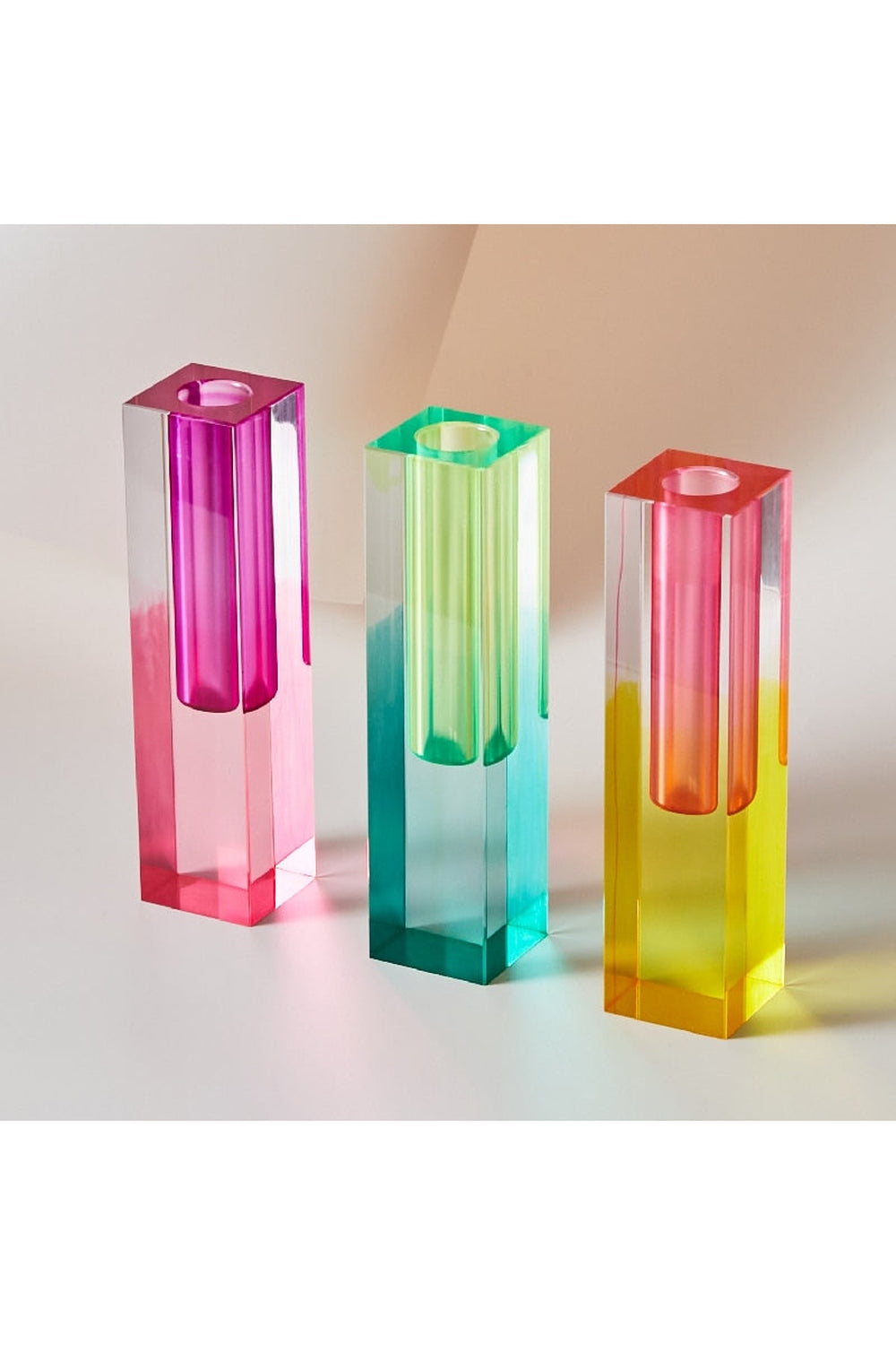 Regenbogen Blumenvasen