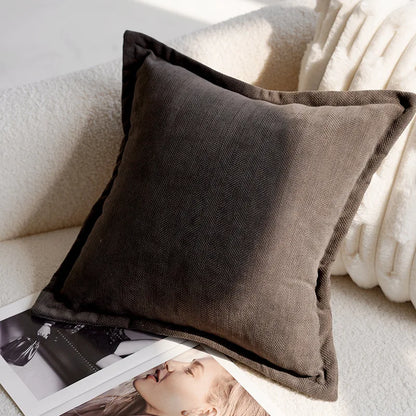 Luxus gesticktes Dekokissen mit Pferdedruck für Sofa und Wohnzimmer
