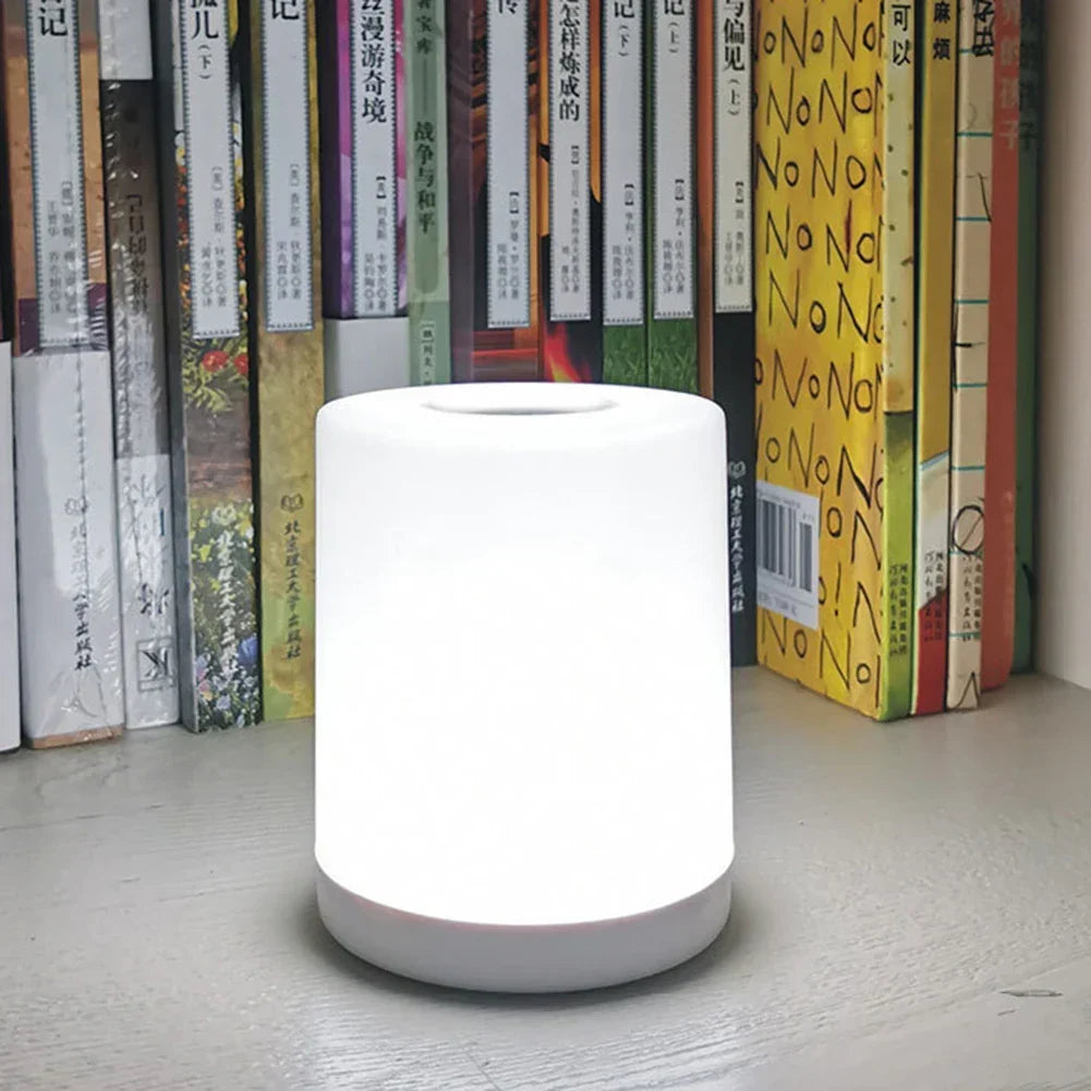 Kontaktlose wiederaufladbare Tischlampe | Dimmbare LED-Tischleuchte mit USB-Anschluss