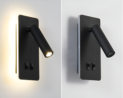 Swivel330 | Minimalistische Zylindrische Wandlampe – Einstellbares 330° Dimmbares LED-Wandlicht