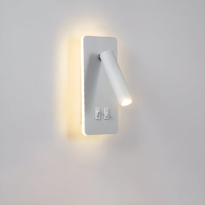 Swivel330 | Minimalistische Zylindrische Wandlampe – Einstellbares 330° Dimmbares LED-Wandlicht