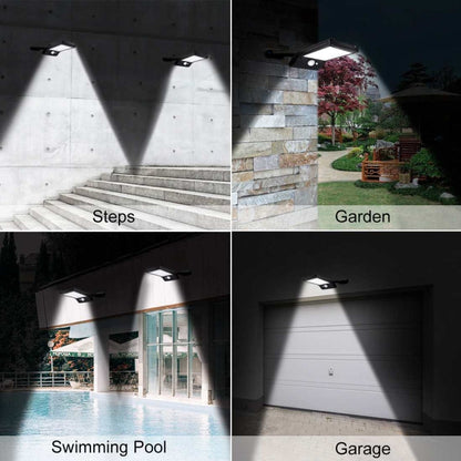 Solarlichter für den Außenbereich 36 LED superhelle Solarlampe 280LM Bewegungssensor Sicherheitslichter kabellos wasserdicht flexible Wandlichter